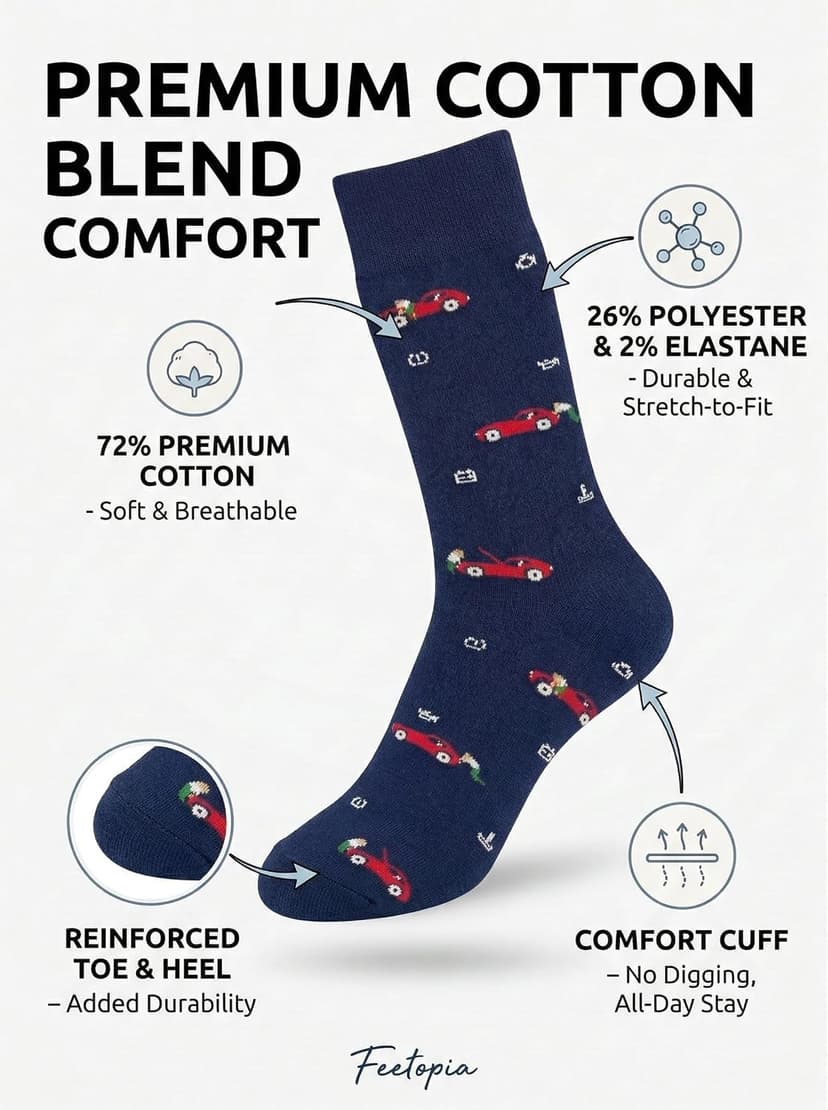 Socks with Frustrated Tennis/Pickleball Player/Fishing/Drinker Design, Novelty Cotton Socks for Men, 8-13 B0G8W88399