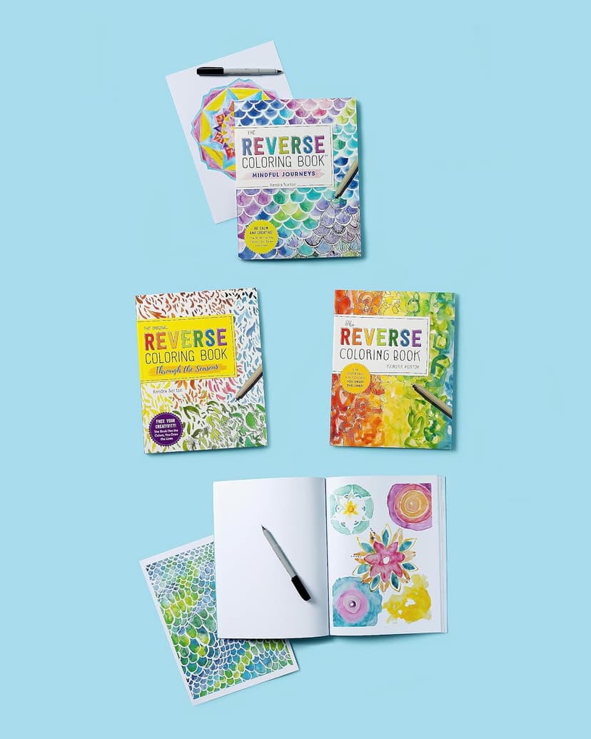 The Reverse Coloring Book™: The Book Has the Colors, You Draw the Lines! 1523515279