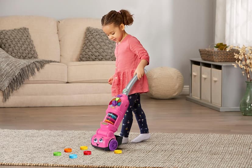 LeapFrog Pick Up and Count Vacuum, Pink B0876D759W