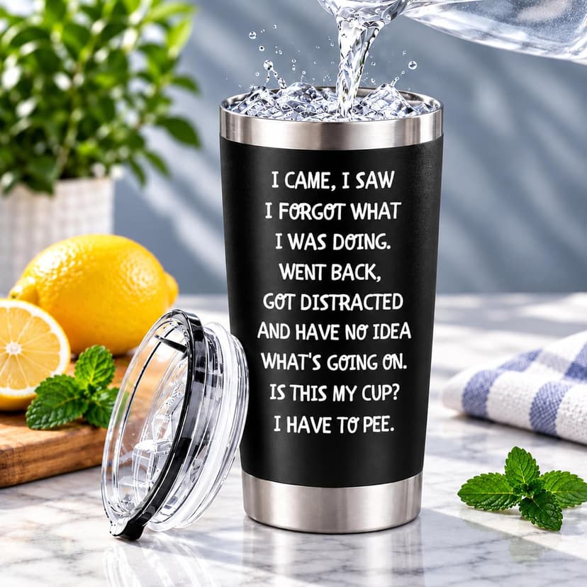 Birthday Gifts for Women Men-20 OZ Tumbler-Funny Gag Gifts B0FJM3QPDK