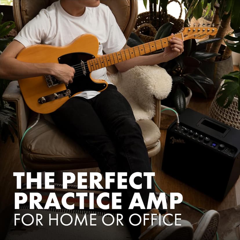 Fender Mustang LT25 Guitar Amp, 25-Watt Combo Amp, with 2-Year Warranty, 30 Preset Effects with USB Audio Interface for Recording