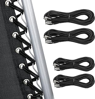 UNEEDE 4 Cords Zero Gravity Chair Replacement Cord, Antigravity Chair Replacement,Universal Repair Cord Kit for Repairing Zero Gravity Chair(Black)