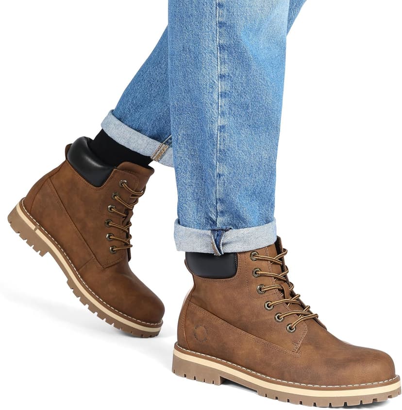 Bruno Marc Men's Classic Winter Fall Casual Boots Warm Cold-Weather Work Boots 3.0