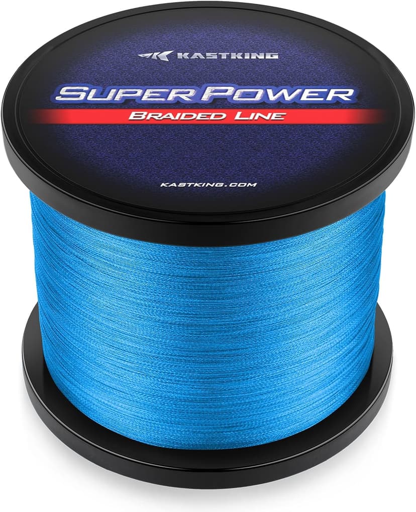 KastKing SuperPower Braided Fishing Line - Abrasion Resistant Braided Lines – Incredible Superline – Zero Stretch – Smaller Diameter – A Must-Have!