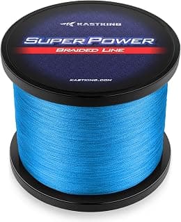 KastKing SuperPower Braided Fishing Line - Abrasion Resistant Braided Lines – Incredible Superline – Zero Stretch – Smaller Diameter – A Must-Have!