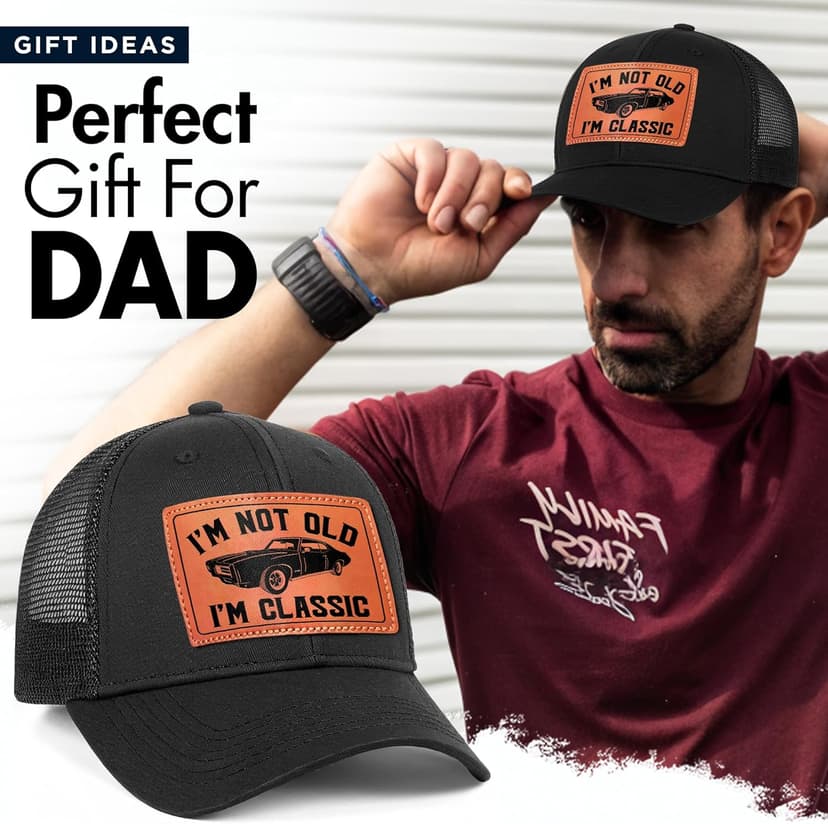 Birthday Gifts for Men Unique - Dad Birthday Gift, Gifts for Dad for Birthday, Fathers Day, Christmas - Cool Mens Gifts Ideas, Mens Birthday Gift Ideas - for Him, Grandpa, Men, Dad Hat
