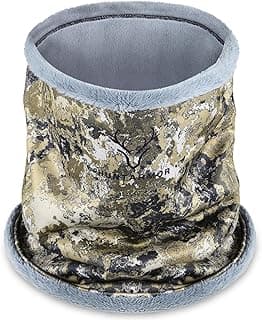 HUNTARMOR Stealth Hunter Neck Gaiter: Breathable Neck Hunting Gaiters, Men's Camo Stormproof Neck Gator, Comfortable Snow Cold Weather Neckwarmer