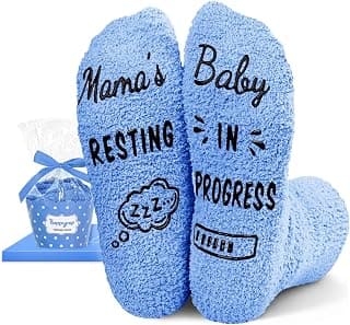 HAPPYPOP Pregnant Mom Gifts - Maternity Socks for Expectant Mothers, Thoughtful Choices for IVF Journeys B0CPXZW417