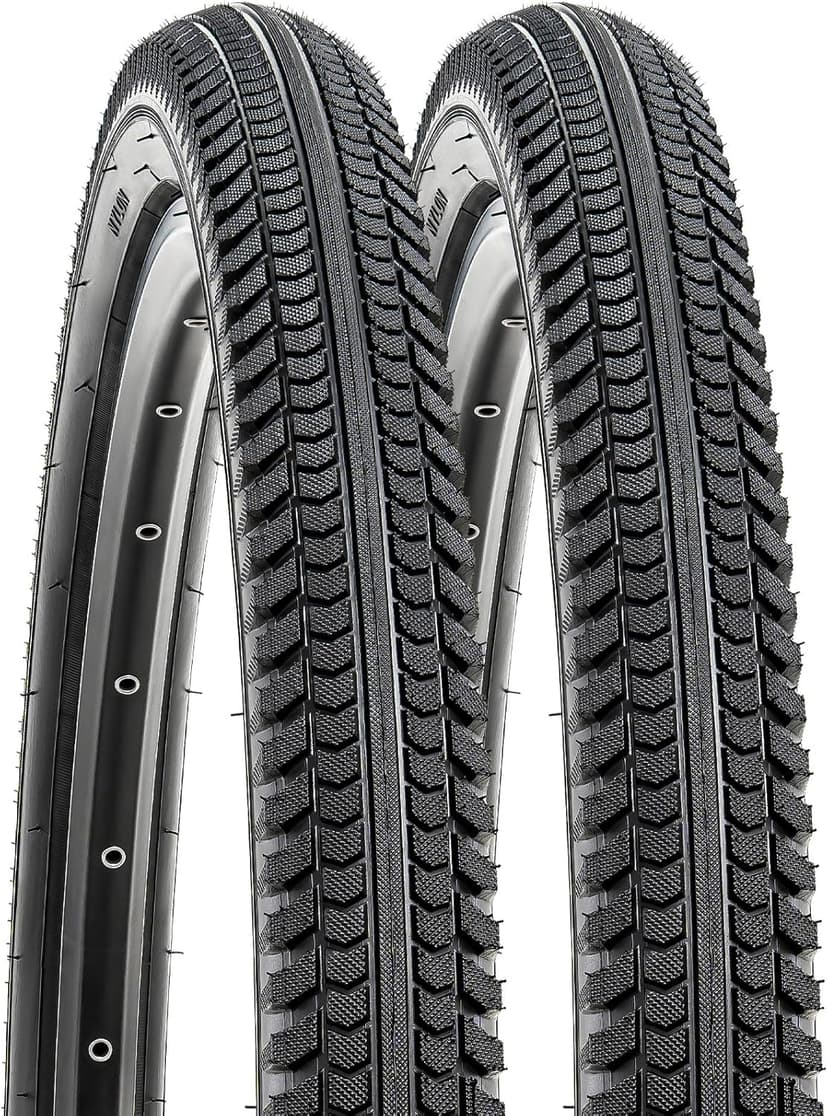 YUNSCM 24" Road Bike Tires 24X2.125/57-507 Compatible with 24 x 2.125 Bike Bicycle Tires (Y-789)