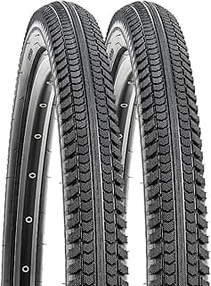 YUNSCM 24" Road Bike Tires 24X2.125/57-507 Compatible with 24 x 2.125 Bike Bicycle Tires (Y-789)