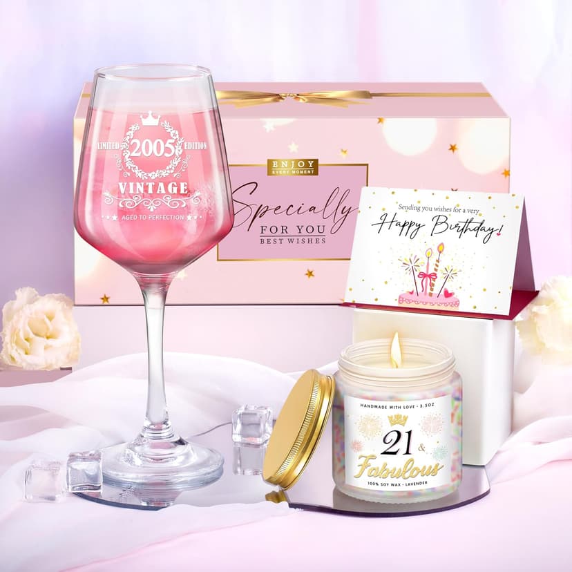 Unique 21st Birthday Decorations & Gifts for Her: Funny Ideas for Friends, Sisters, Daughters Turning 21 B0D2D9RZ51