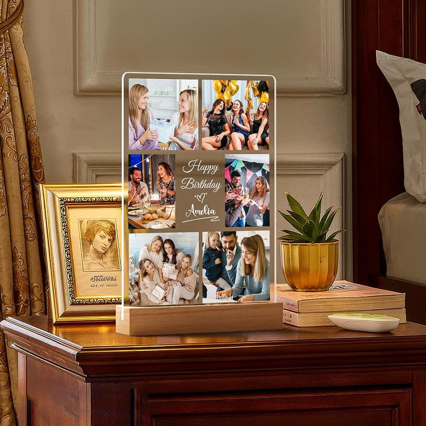 Custom Picture Frames, Customized Picture Frame, Personalized Photo Frame, Personalized Gifts for Women Best Friends Personalized Picture Frame, Personalized Birthday Gifts for Women Her Him B0CX56Q972