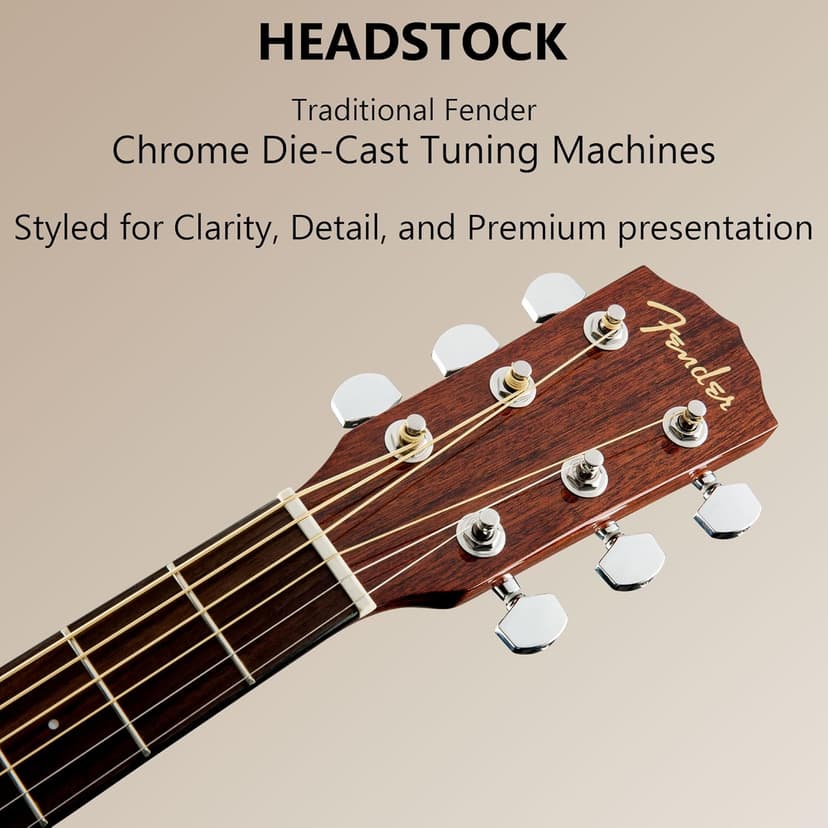 Fender CD-60S Solid Top Dreadnought Acoustic Guitar - All Mahogany Bundle with Gig Bag, Tuner, Strap, Strings, Picks, and Austin Bazaar Instructional DVD