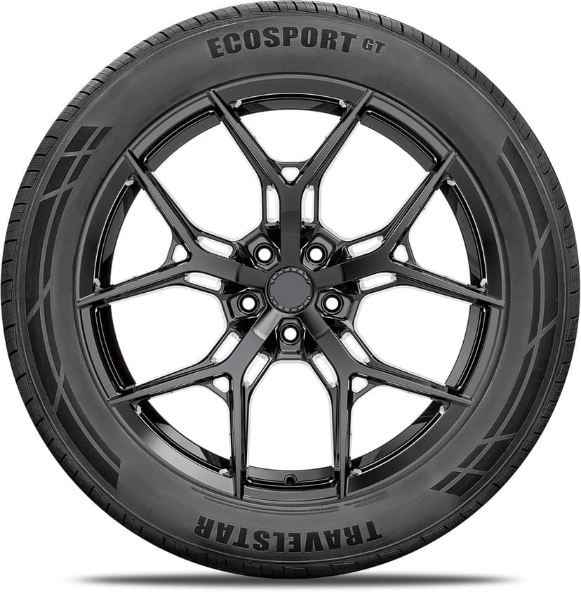 Set of 2 (Two) Travelstar Ecosport GT Ultra High-Performance 245/50R20 All Season Passenger Tire Set 245/50/20 245/50R20 102V Dual Tread Design for Sports Cars & Luxury Sedans[TIRE ONLY]