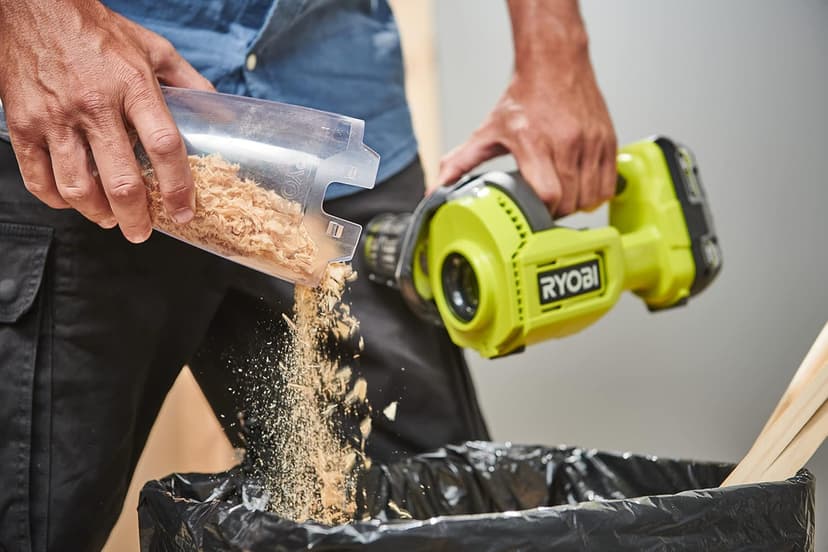 RYOBI Handheld Vacuum Cleaner 18V - 29 AW - 1000 L/min - 0.85 m3/min - Collector 600 ml - RHV18-0