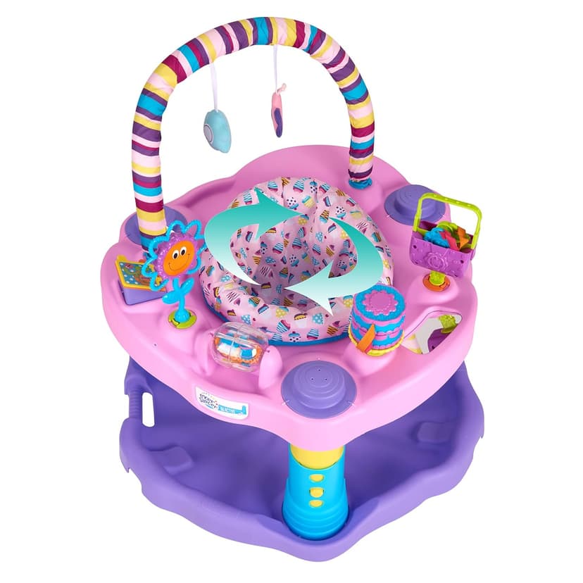 Evenflo Exersaucer Bouncing Activity Saucer, Sweet Tea Party