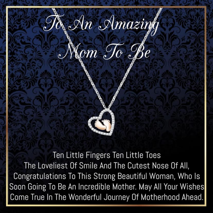 New Mom Gifts Pregnant Mom Gifts, First Time Mom, Mommy Necklaces for Women, Pregnant Women, Pregnant Wife, Expecting Mom, Mommy to Be, New Mother, Mom to Be Gift B07NCDZ6R3