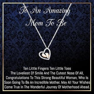 New Mom Gifts Pregnant Mom Gifts, First Time Mom, Mommy Necklaces for Women, Pregnant Women, Pregnant Wife, Expecting Mom, Mommy to Be, New Mother, Mom to Be Gift B07NCDZ6R3