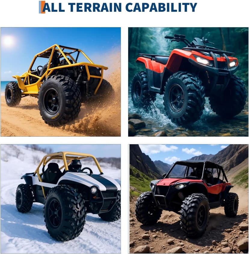 Garvee 2 Pack 26x9-14 ATV UTV Tires 6-Ply All-Terrain Tubeless Tires for Daily Work, Hunting & Recreational Riding on ATV, UTV, Quad and 4 Wheeler