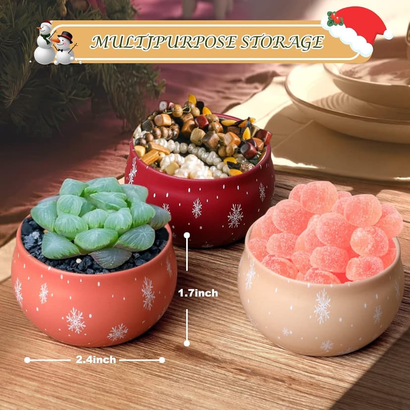 Christmas Scented Candles Gifts Set for Women, 6 Pack 2.5 Oz Candle Set, Natural Soy Wax for Home Scented, Aromatherapy Candles for Birthday, Christmas Gifts for Women B0F9NK17ZT