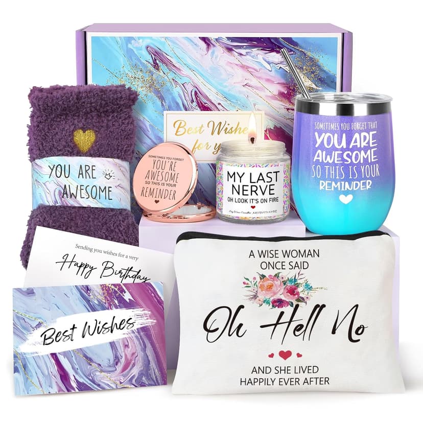 Birthday Gifts for Women, Best Friend Birthday Gifts, Gifts for Women, Happy Birthday Gifts Basket for Women, Friendship Gifts, Gifts for Friends Female Coworker Sister Mom Her Coffee Mug, Birthday