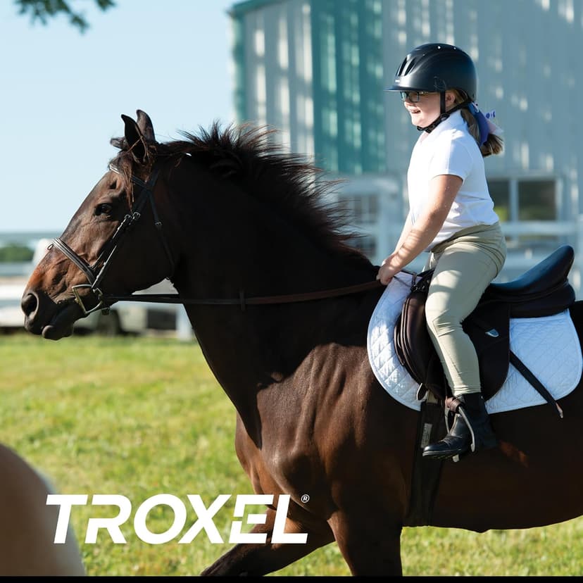 Troxel Sport 2.0 Injection Molded Horse Riding Helmet, Lightweight Adjustable Design, Safety Horseback Riding Gear
