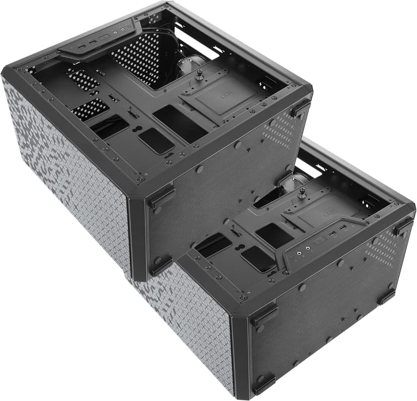 Cooler Master MasterBox Q300L Micro-ATX Tower with Magnetic Design Dust Filter, Transparent Acrylic Side Panel, Adjustable I/O & Fully Ventilated Airflow, Black (MCB-Q300L-KANN-S00)