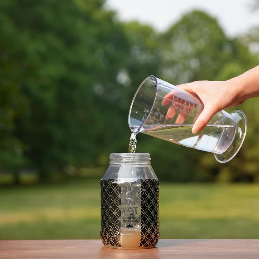 TERRO Outdoor Yellow Jacket Trap with Bait - Easy to Use - T362 - No Chemical Insecticides - Effective Yellowjacket Trap - Includes Bait