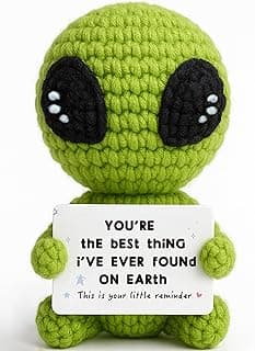 Gifts for Him Her Boyfriend Girlfriend Men Women Crochet Alien for My Love