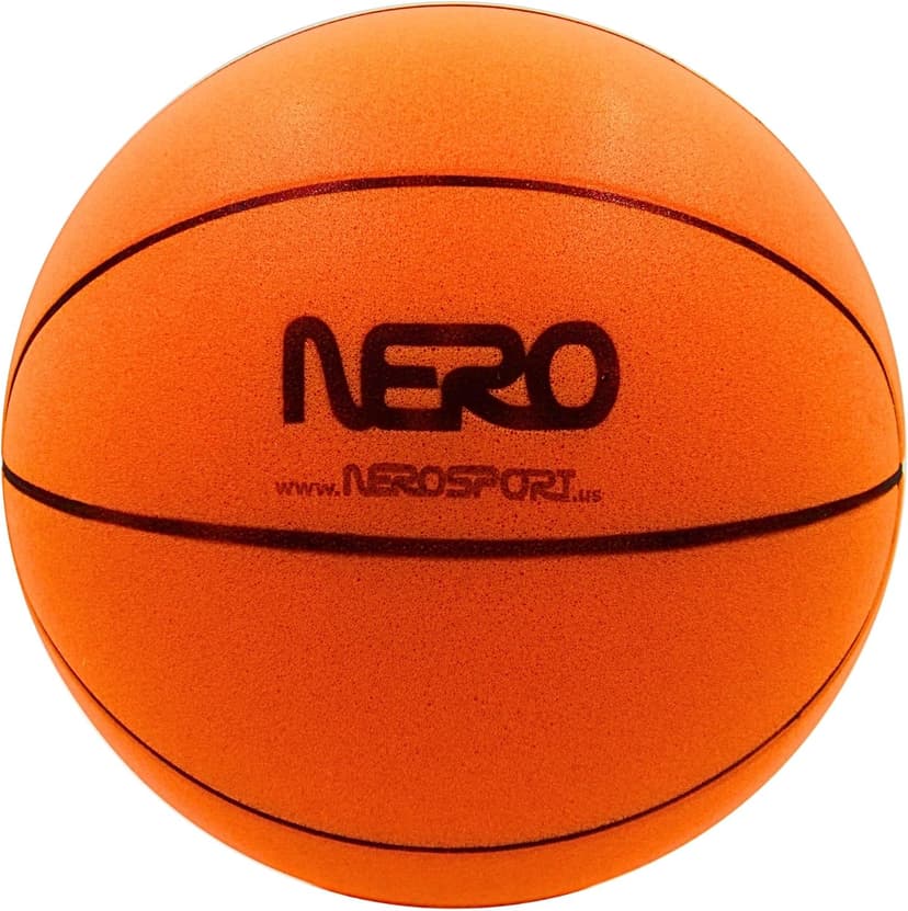 Ninja Silent Basketball- Soft Foam Indoor Hoop Play | Soundless Ball for Quiet Dribbling and Indoor Training