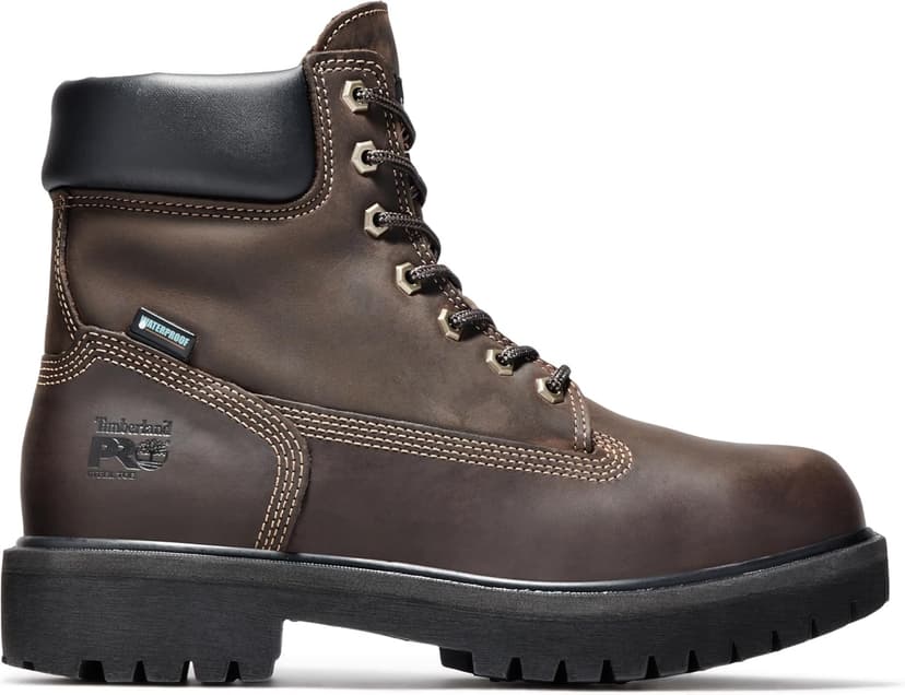 Timberland PRO mens Direct Attach 6 Inch Steel Safety Toe Insulated Waterproof Industrial Work Boot