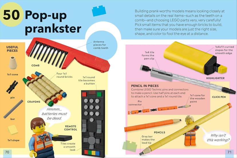 LEGO Fun Family Challenges: 50 Boredom-Busting Ideas to Build and Play