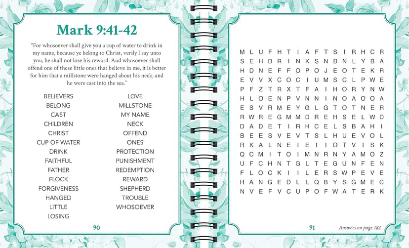 Brain Games - Large Print Bible Word Search: The Words of Jesus (Brain Games - Bible)