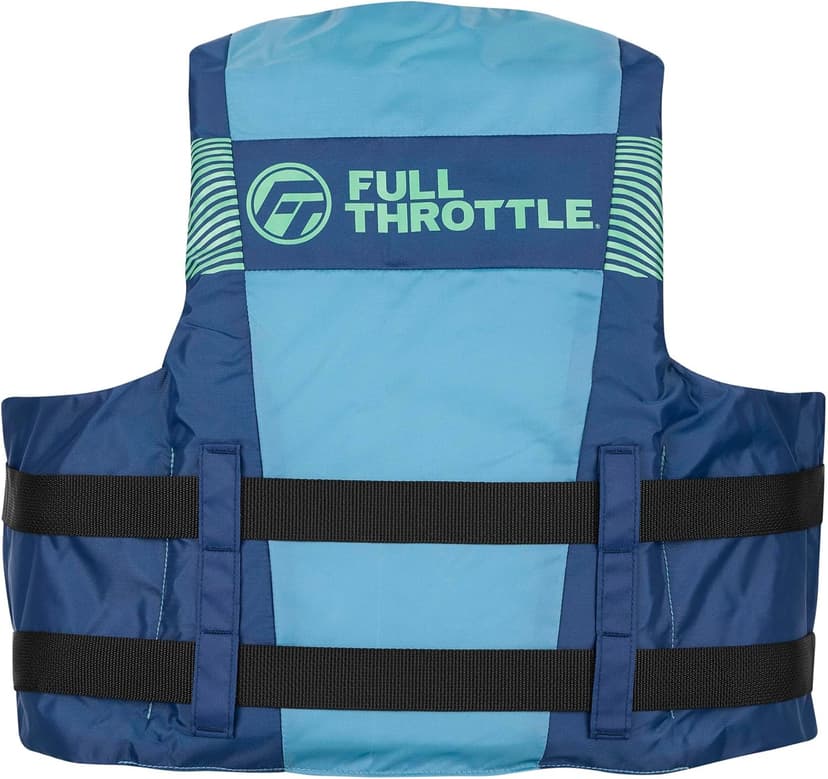 Full Throttle U.S. Coast Guard and Transport Canada Approved Adult Nylon Life Vest for Adults 90 Pounds and Over