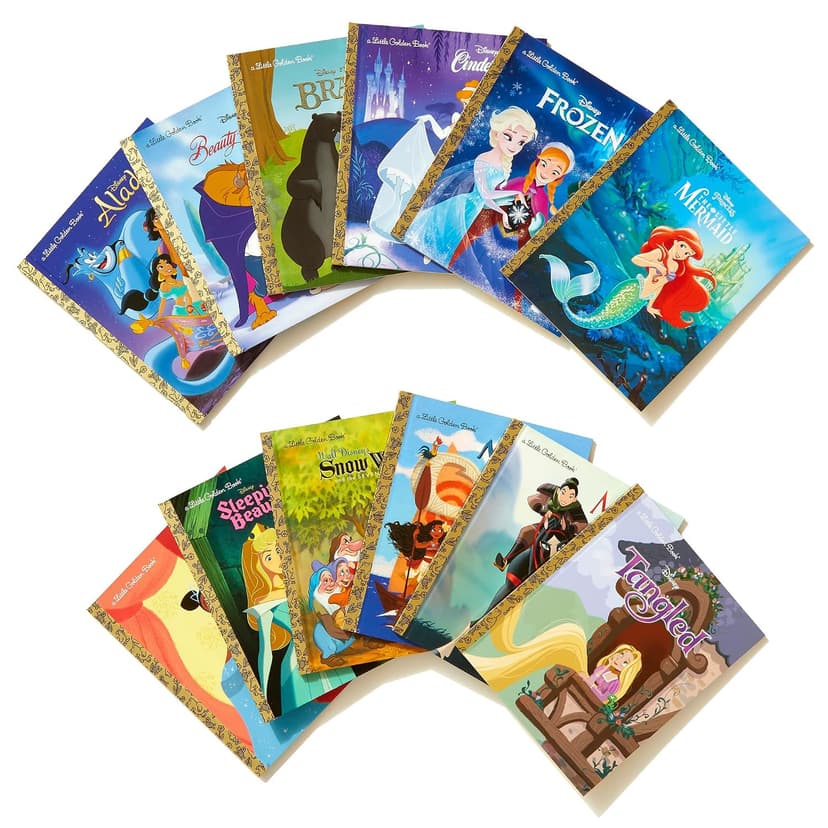 Ultimate Princess Boxed Set of 12 Little Golden Books (Disney Princess) 073644243X