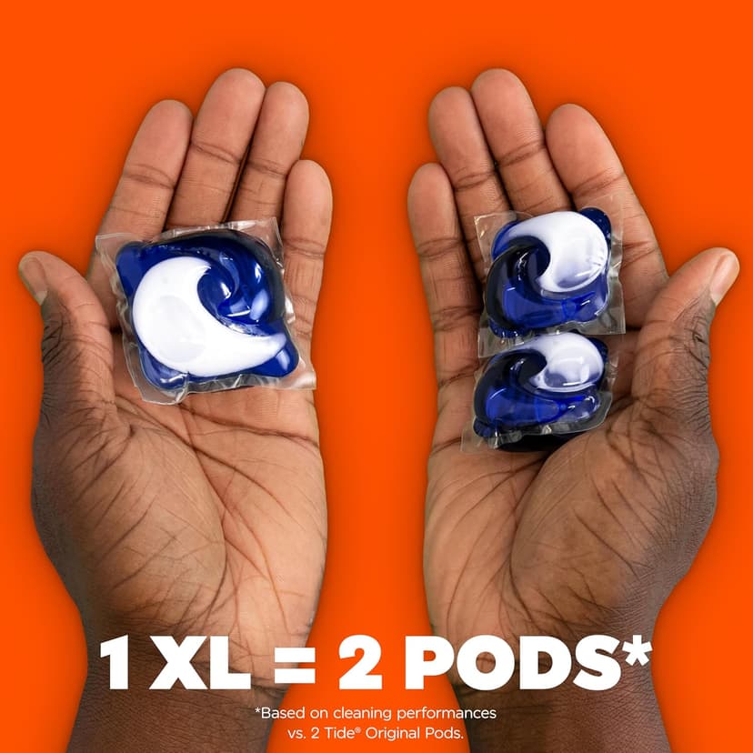 Tide Power PODS White Laundry Detergent Pacs, 45 Count, Brilliant Whitening + Color Protect