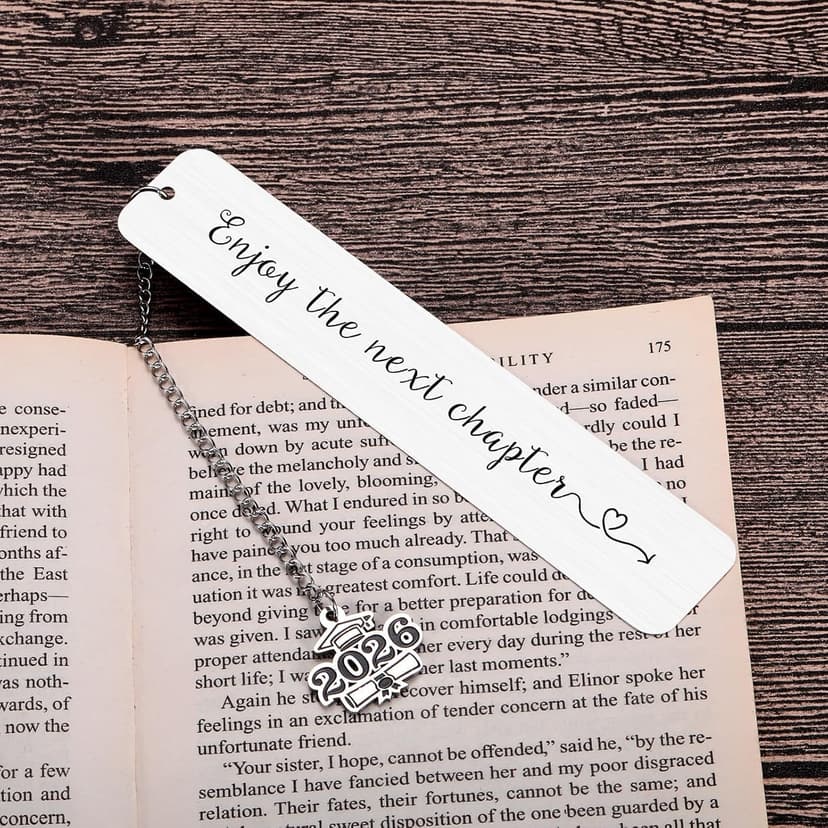 Class of 2026 Senior Bookmarks Gifts for Him Her Inspirational Grad Students Gifts for High Middle Medical Nurse School Graduation Gift for Him Her Dorm Room Essentials for Teens Back to School B0BKZQ814B