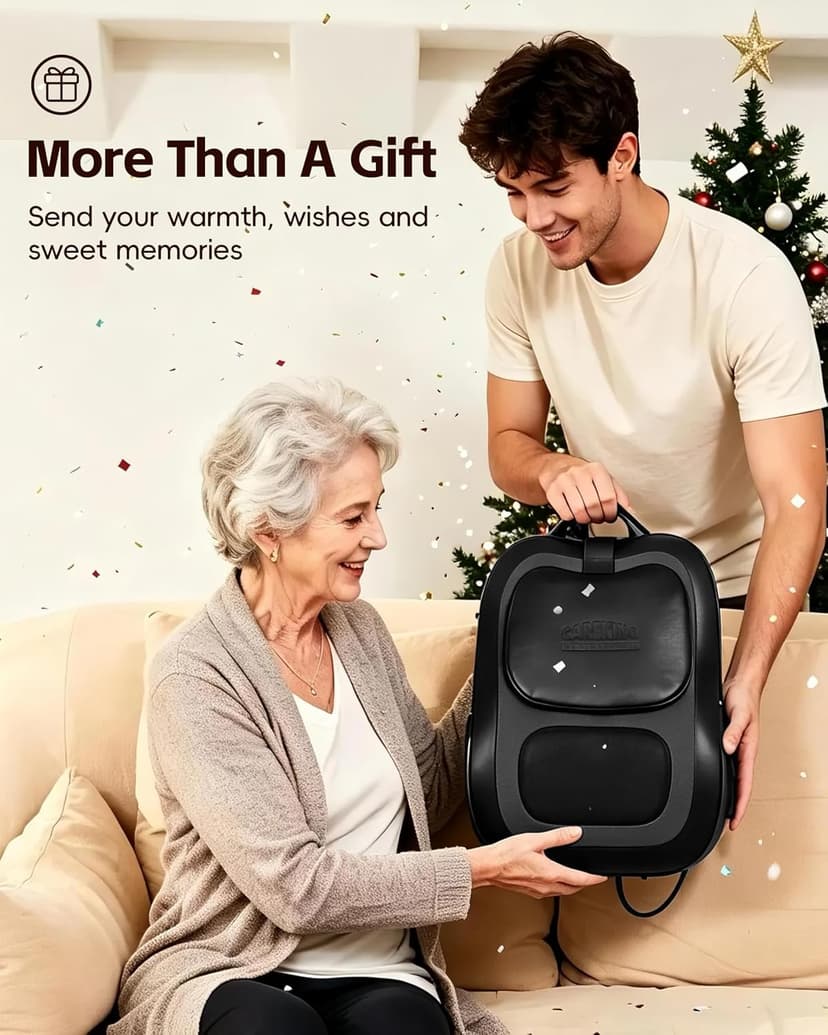 Electric Up&Down Kneading Massage Pillow For Back, Neck, Shoulder, Leg,Birthday Christmas For Women Men Gifts,Home Office Use Back Massager With Heat, Pain Relief For Deep Tissue,3D Lower Back Massager B0H5VGG7JN