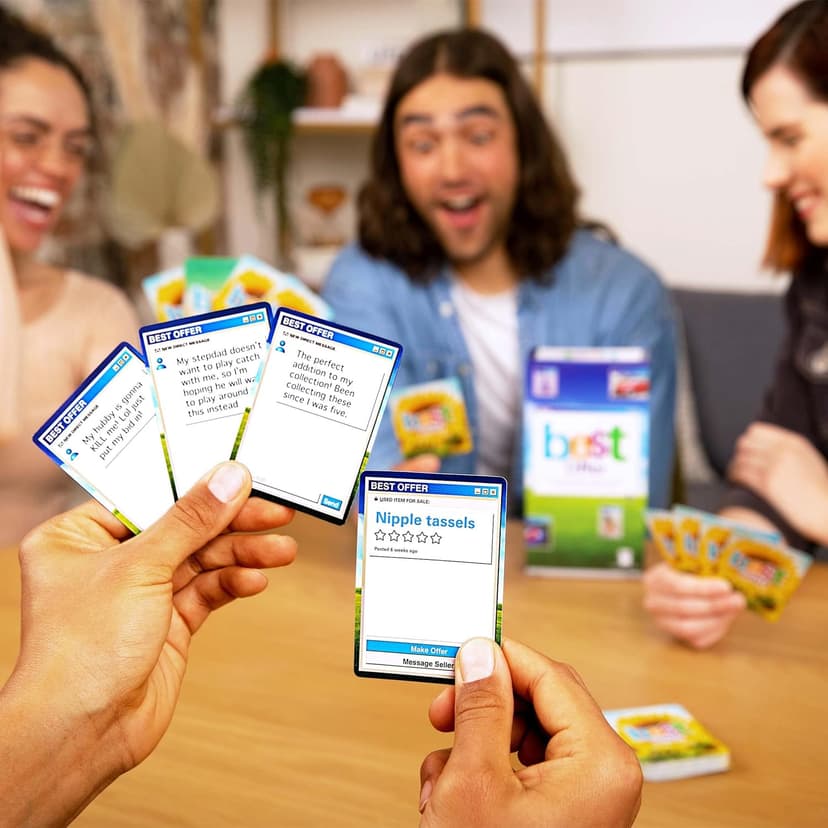 The Buy Sell Trade Game - Adult Card Games for Game Night by What Do You Meme?®+