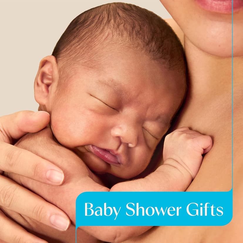 Daily Moisture Baby Body Wash and Shampoo, Calming Comfort Bath, Sensitive All Over Wipes, Moisturizing Lotion, Baby Balm Aveeno Baby Welcome Little One Gift Set, Baby Essentials Set, 5 Items B0B3SCY69X