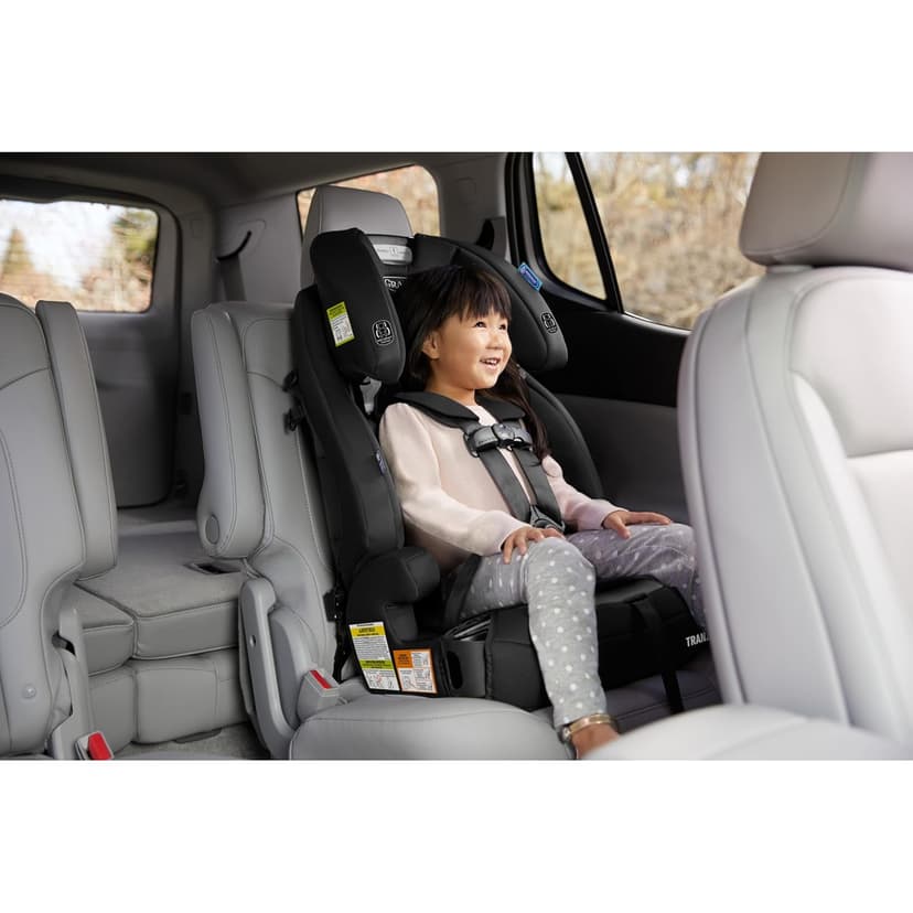 Graco Tranzitions 3-in-1 Harness Booster Car Seat, Forward Facing Car Seat, Highback, to Backless Booster, Eloise