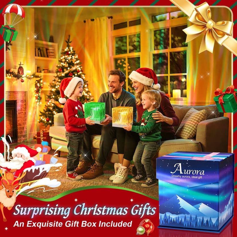 Christmas Gifts for Teens Northern Lights Projector,18 Color Gifts for Teen Boys Gifts for Teenage Girls,Remote Galaxy Projector for Bedroom Night Light for Kids Galaxy Light,Cute Room Decor Aesthetic