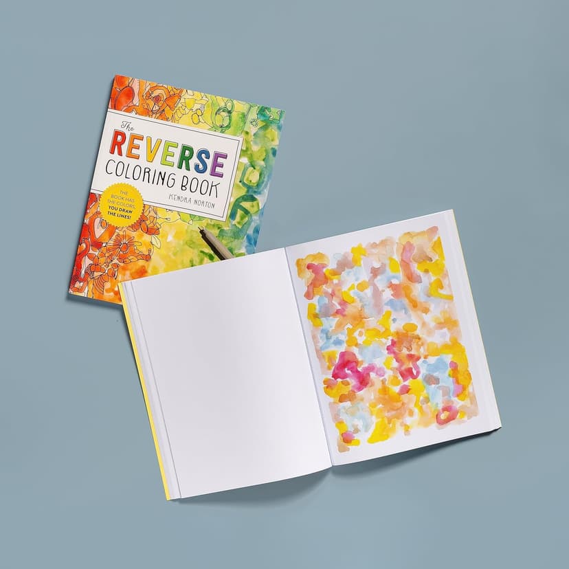 The Reverse Coloring Book™: The Book Has the Colors, You Draw the Lines! 1523515279