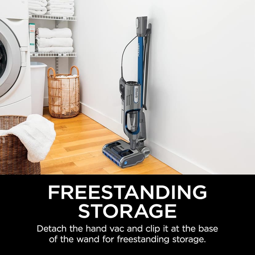 Shark Corded Stick Vacuum Cleaner | Vertex Ultralight | Removable Handheld Vacuum | Pet Hair Vacuum for Carpet and Hard Floor | Powerful Suction | No Hair Wrap | 3 Attachments Included | HZ2002