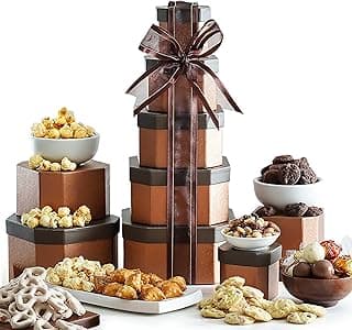 Broadway Basketeers Gift Basket – Gourmet Snack & Chocolate Food Gifts Christmas Holiday, Women, Men, Family, Thank You, Care Package for College & Teachers – Corporate Kosher
