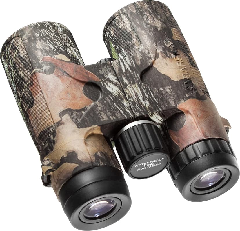 Barska Blackhawk 42mm Binoculars – Waterproof Fogproof, BAK-4 Prism, Multi-Coated Optics, Rugged Rubber Armor, for Hunting, Bird Watching & Outdoor Use