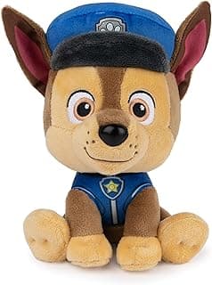 GUND Official PAW Patrol Chase in Signature Police Officer Uniform Plush Toy, Stuffed Animal for Ages 1 and Up, 6" (Styles May Vary)