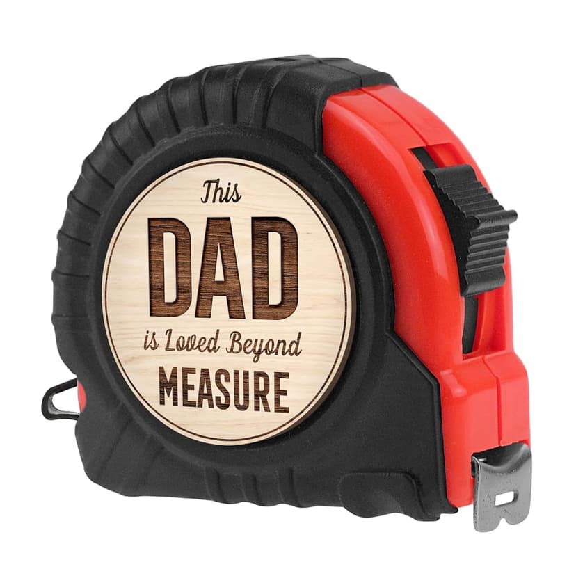 Gossby Tape Measure for Dad - Fathers Day, Birthday, Christmas - Woodworking, Carpenter Tool Gift for Men
