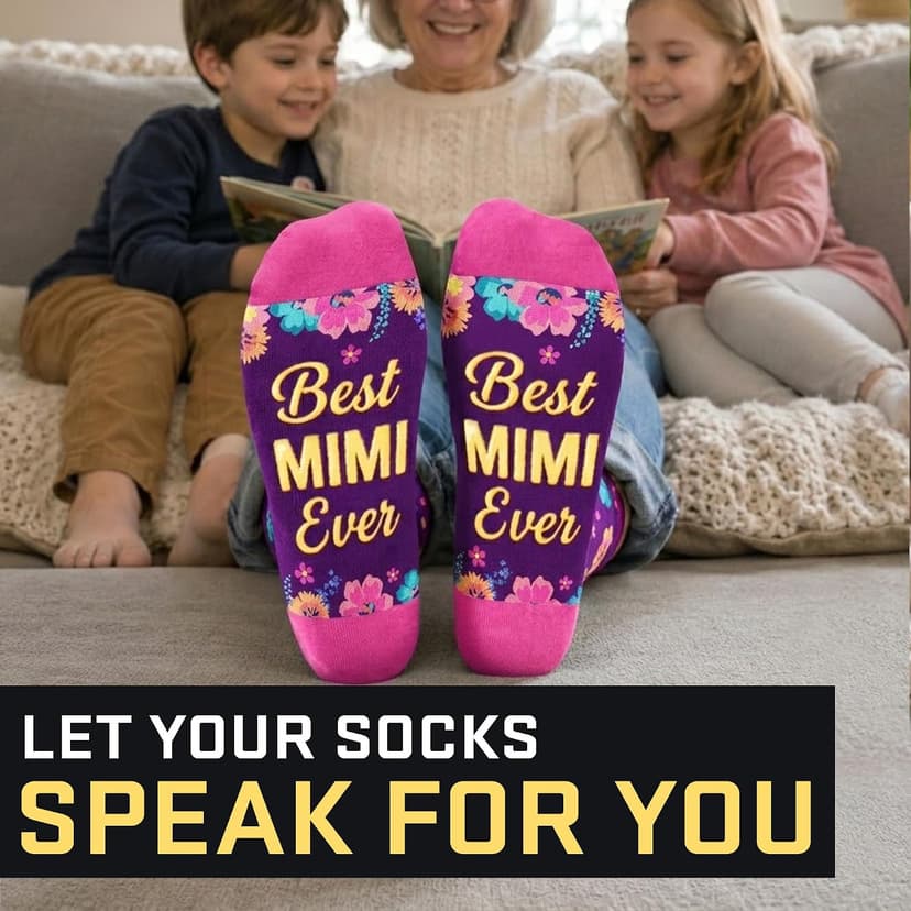 Funny Gifts For Anniversary - Novelty Socks For Husband, Grandpa, Grandma, Sister, Couple - Stocking Stuffers B0H374P13T