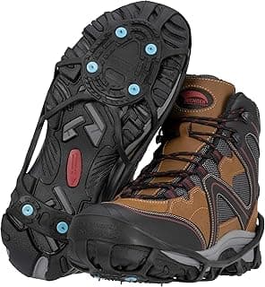 Due North Everyday G3 Ice Cleats for Shoes & Boots - Traction Spikes for Men & Women to Improve Grip on Snow & Ice